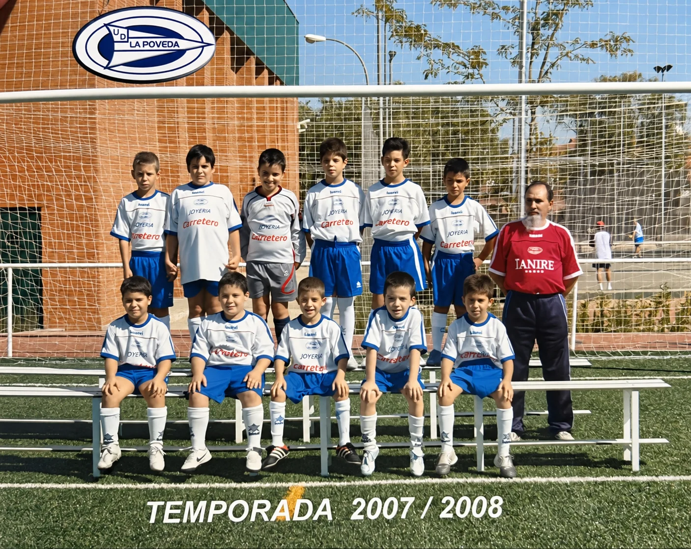 Fotografía histórica UD La Poveda