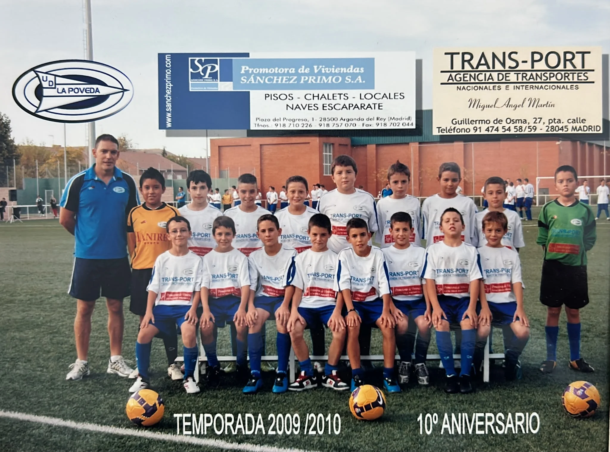 Fotografía histórica UD La Poveda